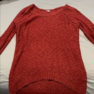 Cranberry sweater